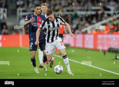 Elliot Anderson Of Newcastle Newcastle United V Paris Saint Germain