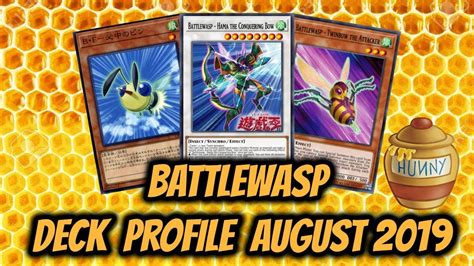 Updated Battlewasp Deck Profile August 2019 YouTube