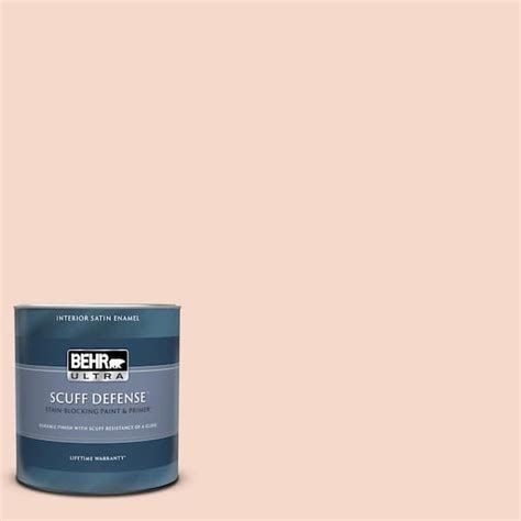 Behr Ultra Qt M Pink Sea Salt Extra Durable Satin Enamel