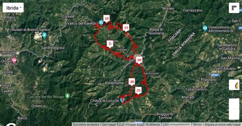 Trail Del Cinghiale Km Course Map See The Route