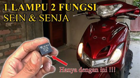 Cara Membuat Lampu Sein Motor Jadi 2 Fungsi Sein Senja YouTube