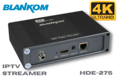 BLANKOM IP Encoder Streamer PROTEL