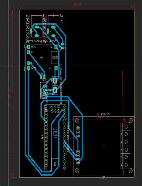 Printed Circuit Board Pcb Design Of Microcontroller Circuit