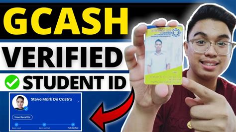 Gcash Fully Verified Using Student Id 2022 L How To Fully Verify Gcash