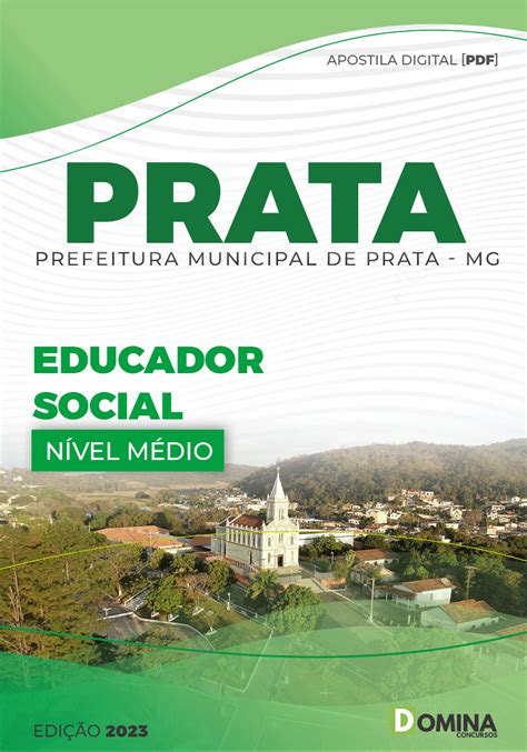 Apostila Concurso Pref Prata Mg 2023 Educador Social