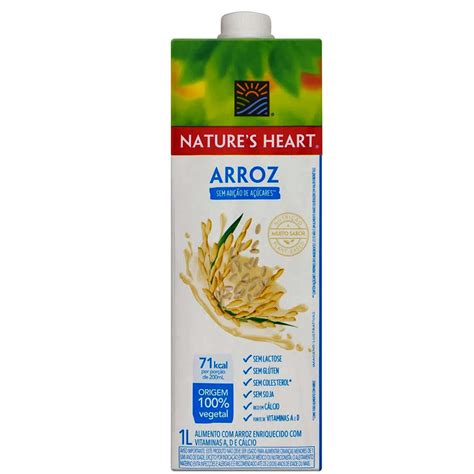 Bebida Natures Heart 1l Arroz Lavagnoli