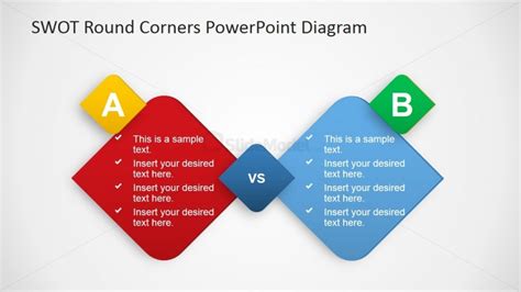 Two Option Comparison Powerpoint Template Slidemodel