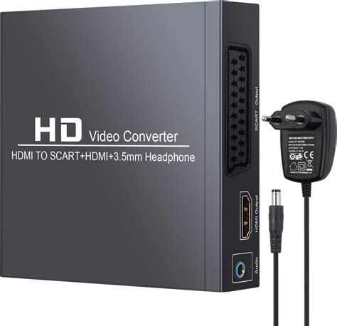 Neoteck Hdmi To Scart And Hdmi Converter Hdmi To Hdmi Audio Signal To