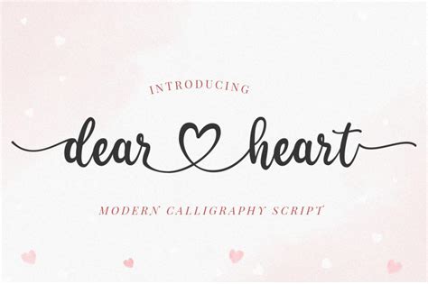 dearheart Font · 1001 Fonts