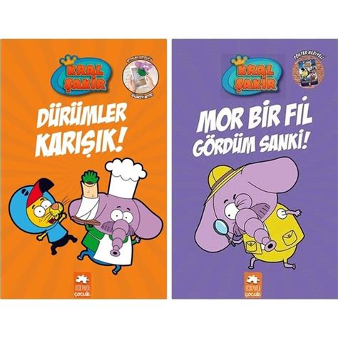 Kral Akir Set D R Mler Kar K Mor Bir Fil G Rd M Kitab