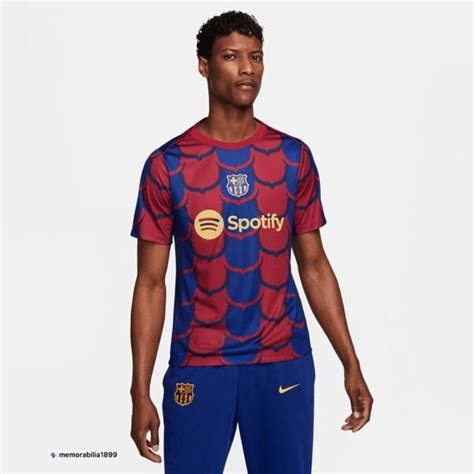 Fc Barcelona Nike Pre Match Shirt The Kitman