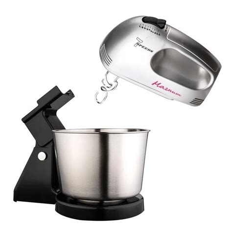 Luckin Mart Home Tool Bowl Hook 7 Speed Hand Blender Electric Beater