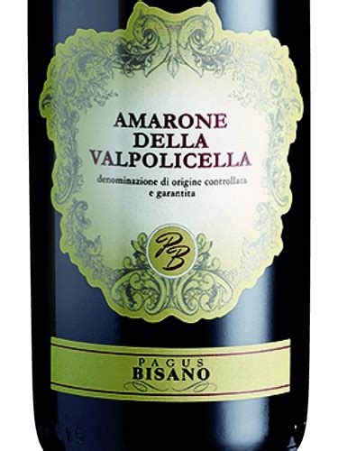 Pagus Bisano Amarone Della Valpolicella Vivino