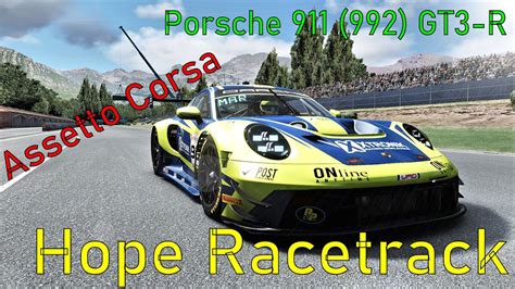 Assetto Corsa Mit Dem Porsche 911 GT3 R Setup Auf Dem Hope