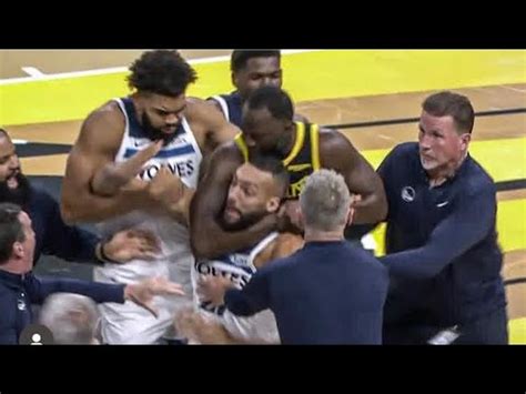 Draymond Green Puts Rudy Gobert In A CHOKE HOLD During Warriors Vs