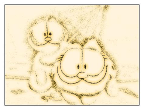 Garfield and Nermal by Chente28 on DeviantArt