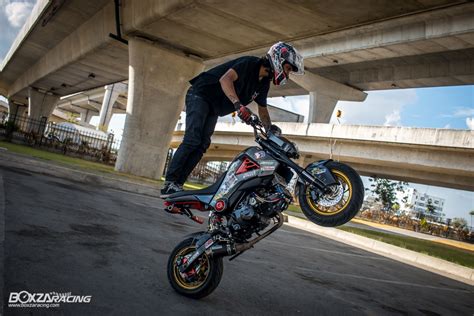 Stunt Review Honda Grom Msx125 Stuntex Motorcycle