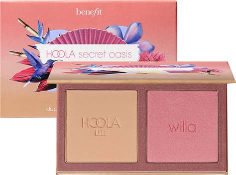 Benefit Hoola And Wanderful World Face Palette Palette Med Bronzer Og Blush • Pris