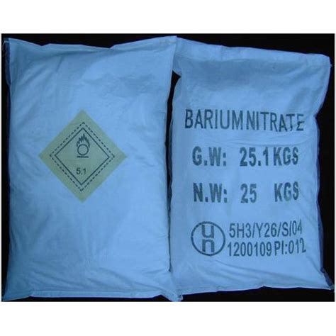 Barium Nitrate In Sivakasi Tamil Nadu Get Latest Price From