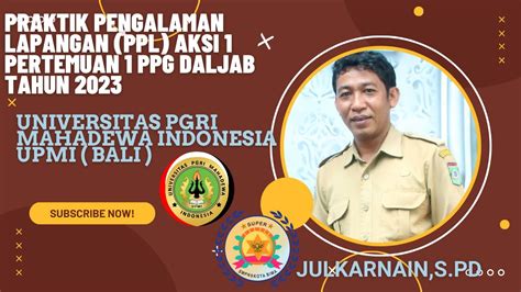 Video Praktek Mengajar Aksi Ppl Daljap Universitas Pgri