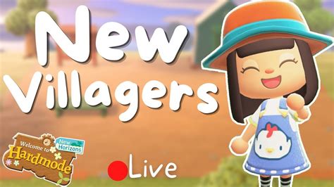 🔴 New Villagers Hard Mode Acnh Animal Crossing New Horizons Acnh