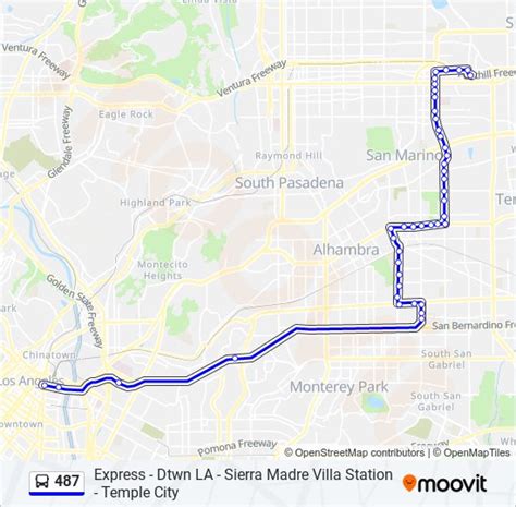 Route Schedules Stops Maps Downtown La Union Station Updated