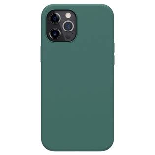 Liquid Silicone Rubber Flex Pure Case For IPhone 12 Pro Max Green