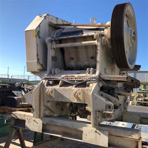 34" X 44" METSO C110 JAW CRUSHER - Nelson Machinery & Equipment Ltd.