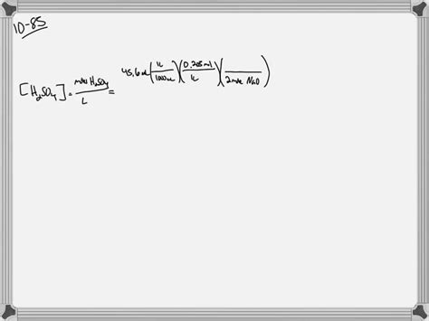 SOLVED A 0 205 M NaOH Solution Is Used To Titrate 20 0 ML Of A Solution