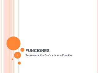 Representacion Grafica De Una Funcion Ppt