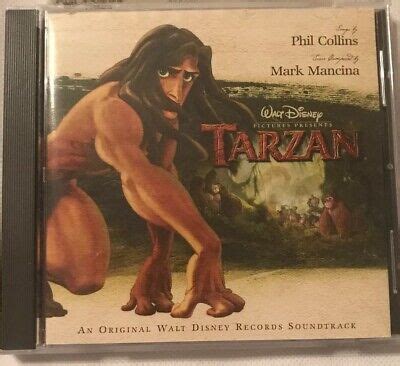 Tarzan Phil Collins Motion Picture Soundtrack Disney Music CD ...