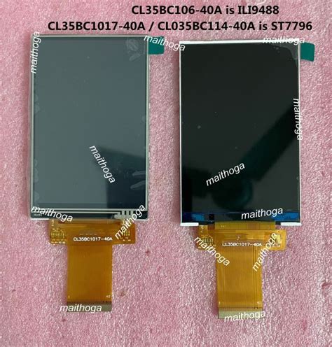 Inch Pin Spi Tft Lcd Capacitive Resistive Touch Screen Ili