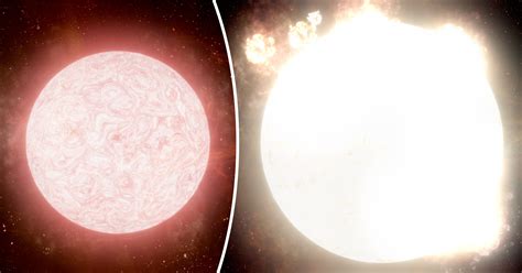 Video Astronomers Watch Red Supergiant 10x Bigger Than Our Sun Explode In Real Time For First