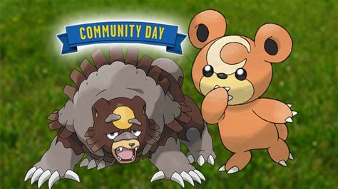 Pok Mon Go Community Day Im November Mit Teddiursa Ursaluna Und