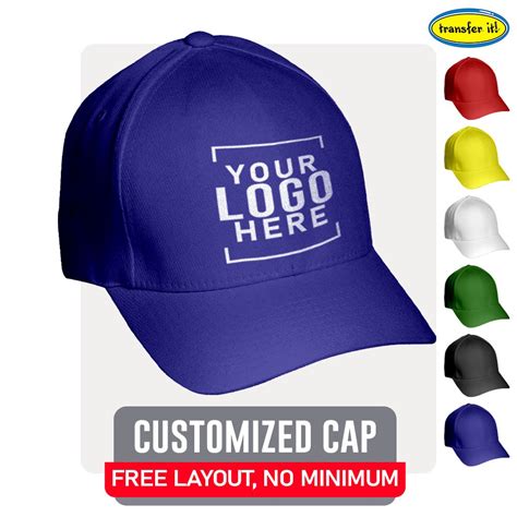 Transfer It Customized Personalized Baseball Cap Digital Design Your