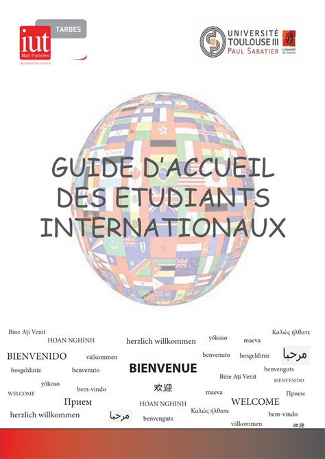 Pdf Guide D Accueil Des Etudiants Le Formulaire De Demande D