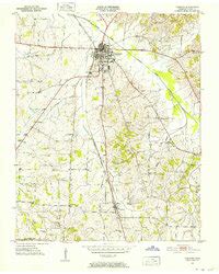 1951 Map Of Trenton TN High Res Pastmaps