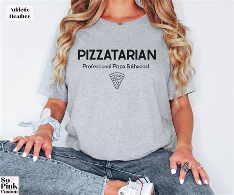 Pizzatarian Funny Pizza Shirt, Pizza Gifts for Her, Punny Pizza Tshirt, Pizza Maker Gift ...