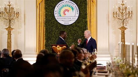 Washington D Roule Le Tapis Rouge Aux Leaders Africains Les Echos