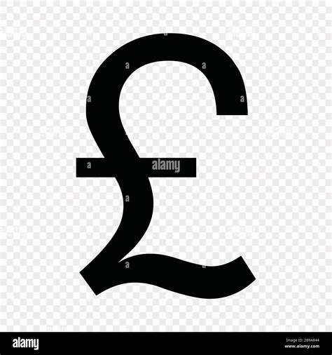 British Pound Sign Currency Symbol Icon Stock Vector Image And Art Alamy