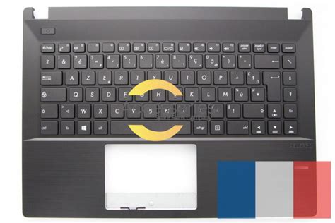 Black French Azerty Keyboard Asus Accessories