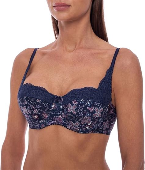 Frugue Womens Sexy Push Up Balconette Lace Shelf Bra At Amazon Womens Clothing Store