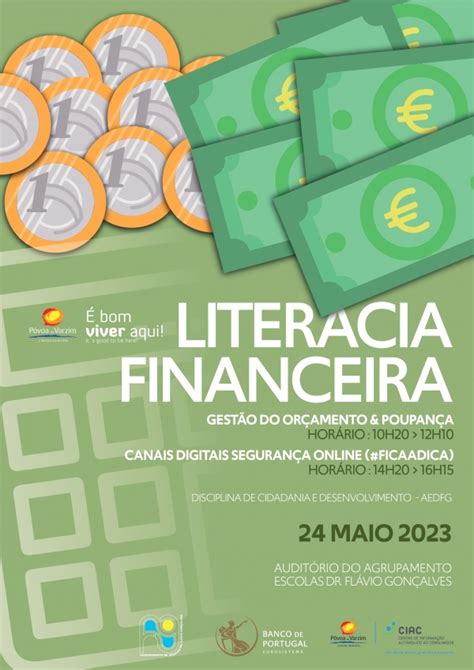 sessao educativa em literacia financeira cm da povoa de varzim