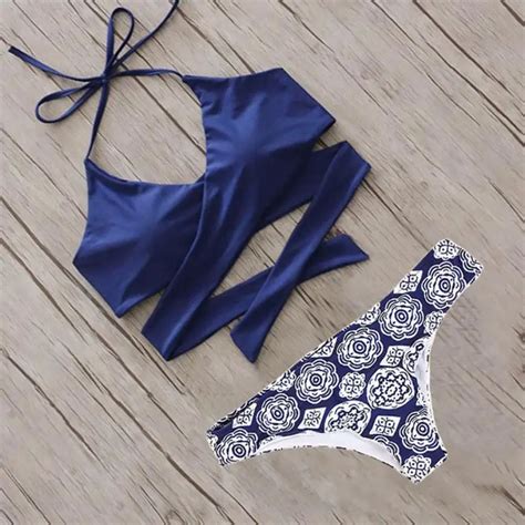 Aliexpress Buy 2017 Sexy Women Bikini Set Swimwear Push Up Padded