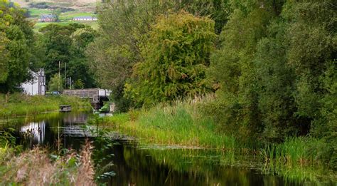 Photographs Of The Forth And Clyde Canal From Clydebank To Bowling Basin Erskine Bridge