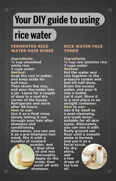 The Benefits Of Rice Water For Hair And Skin