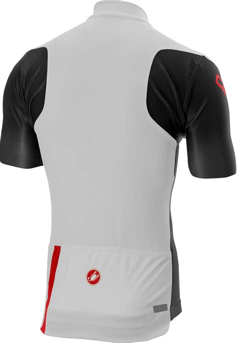 Castelli Entrata Kurzarm Radtrikot Wei