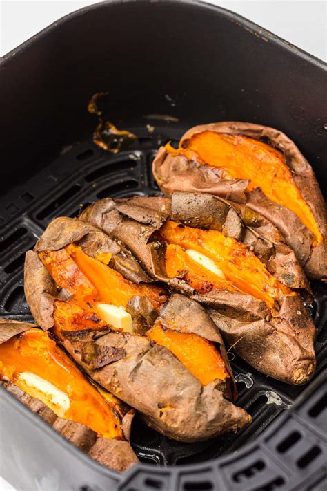 Air Fryer Baked Sweet Potato The Flexible Fridge