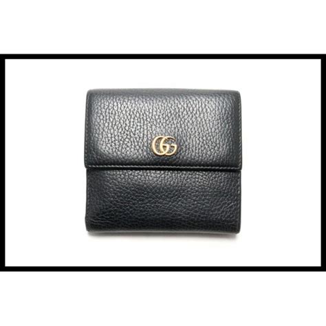 Gucci グッチ Ggマーモント Wホック 3つ折り財布 05qa0235779の通販 By Miプロフ必見｜グッチならラクマ