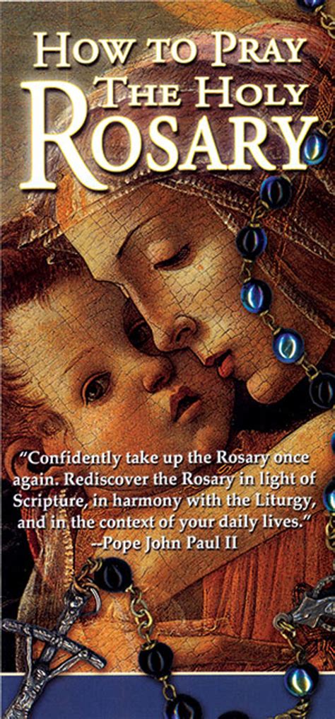 How To Pray The Rosary Pamphlet Augustine Institute Catholic Shop